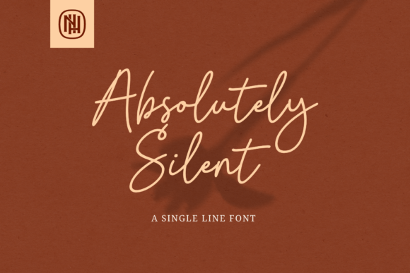 Absolutely Silent Font: A Refined Script Handwritten Typeface