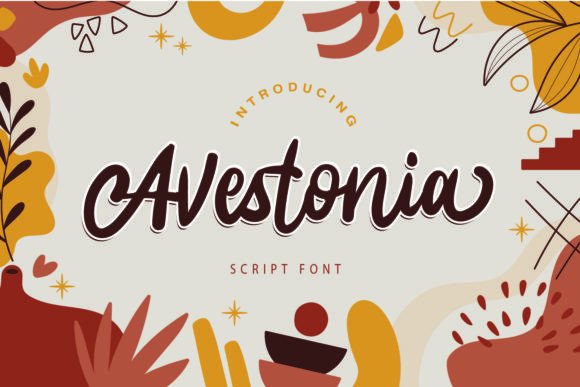 Avestonia: A Modern Script Font for Elegant Branding