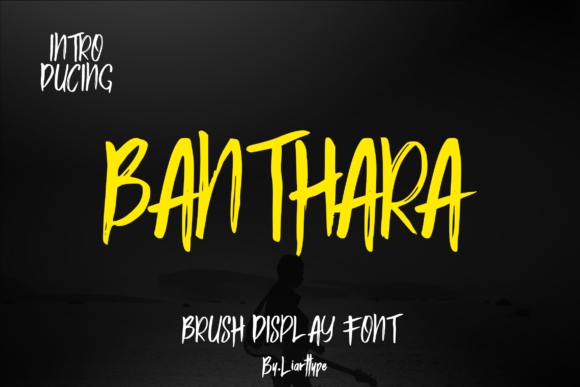 Banthara Font: A Relaxed Brushed Display Typeface for Creative Brands