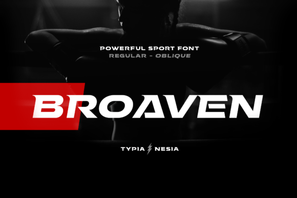 Broaven: A Bold Expanded Slab Serif Font for Editorial Impact