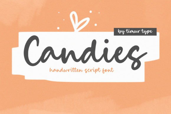 Candies Script Handwritten Font for Editorial Charm