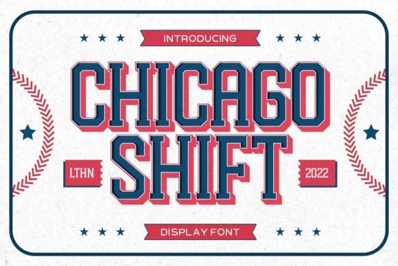 Chicago Shift Serif Font for Handmade Branding