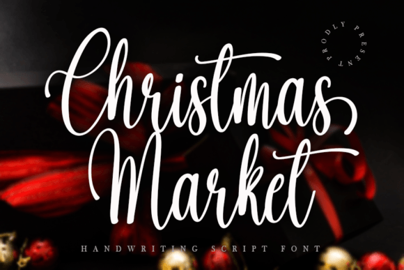 Christmas Market: A Script Handwritten Font for Elegant Editorial Moments