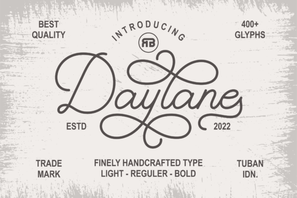 Daylane: A Modern Monoline Script Font for Clear, Confident Campaigns