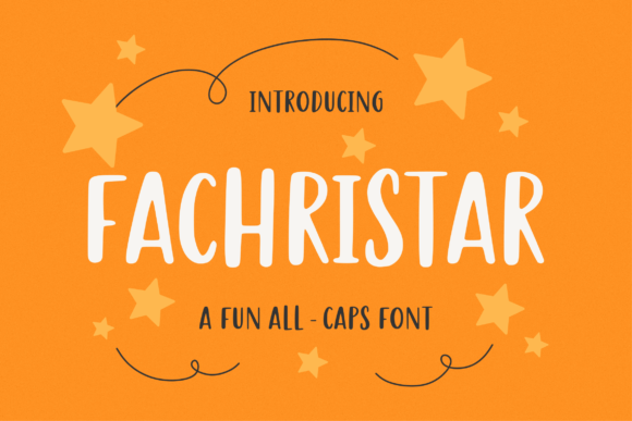 Fachristar Display Font for Scroll-Stopping Brand Content