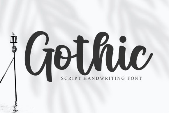 Gothic: A Bold Script Handwritten Font for Brand Impact