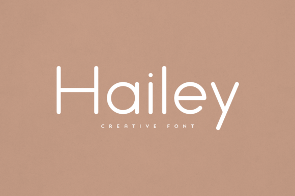 Hailey: Elegant Sans Serif Font for Modern Design