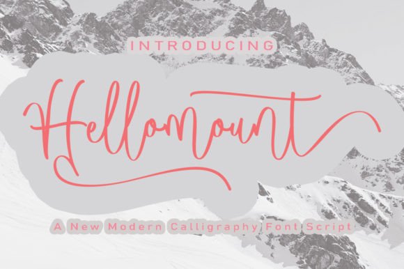 Hellomount: An Elegant Script Handwritten Font for Branding That Feels Human