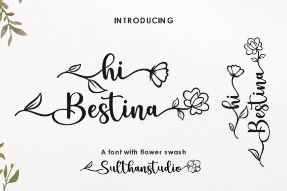 Hi Bestina Handwritten Font for Playful Brand Identity