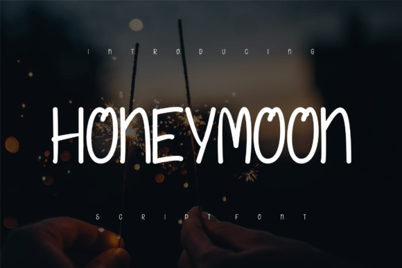Honeymoon Font: An Elegant Script Handwritten Typeface for Editorial Grace