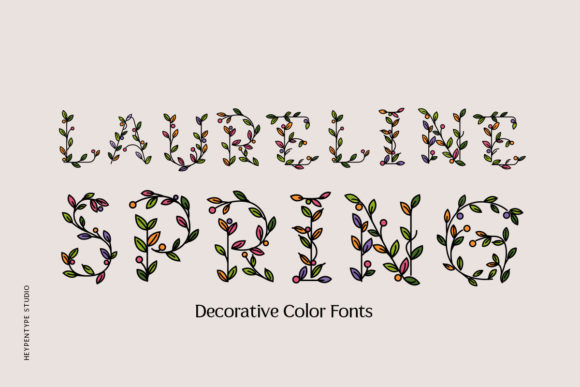 Laureline Spring Font for Fresh, Delicate Digital Branding