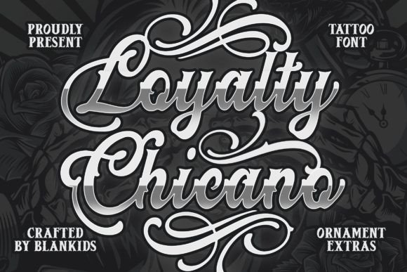 Loyalty Chicano: Bold Blackletter with Cultural Edge