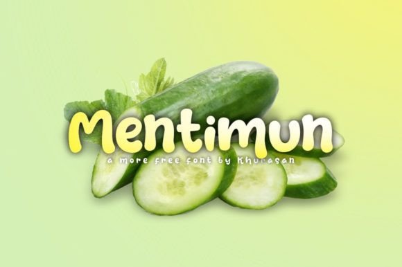 Mentimun: A Modern Script Handwritten Font for Small Business Branding