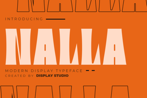Nalla: A Bold Display Font Worth Downloading