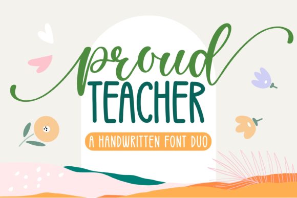 Proud Teacher: A Charming Script Handwritten Font for Brand Identity