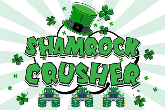 Shamrock Crusher Font for Bold, Memorable Branding