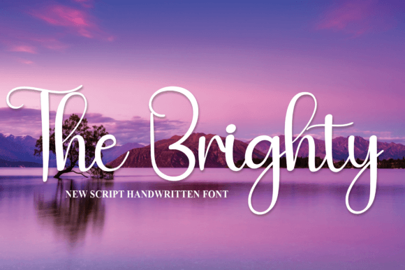 The Brighty: A Sweet & Friendly Handwritten Font for Brand Campaigns