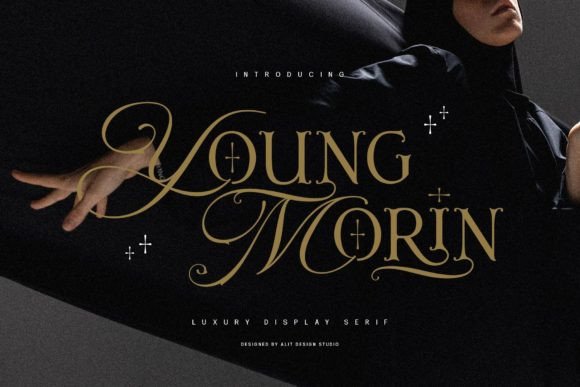 Young Morin Blackletter Font for Elegant Digital Branding